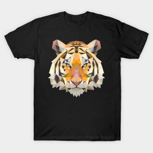 Tiger Polygon Face T-Shirt